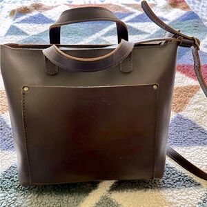 Portland Leather Goods Medium Crossbody Tote